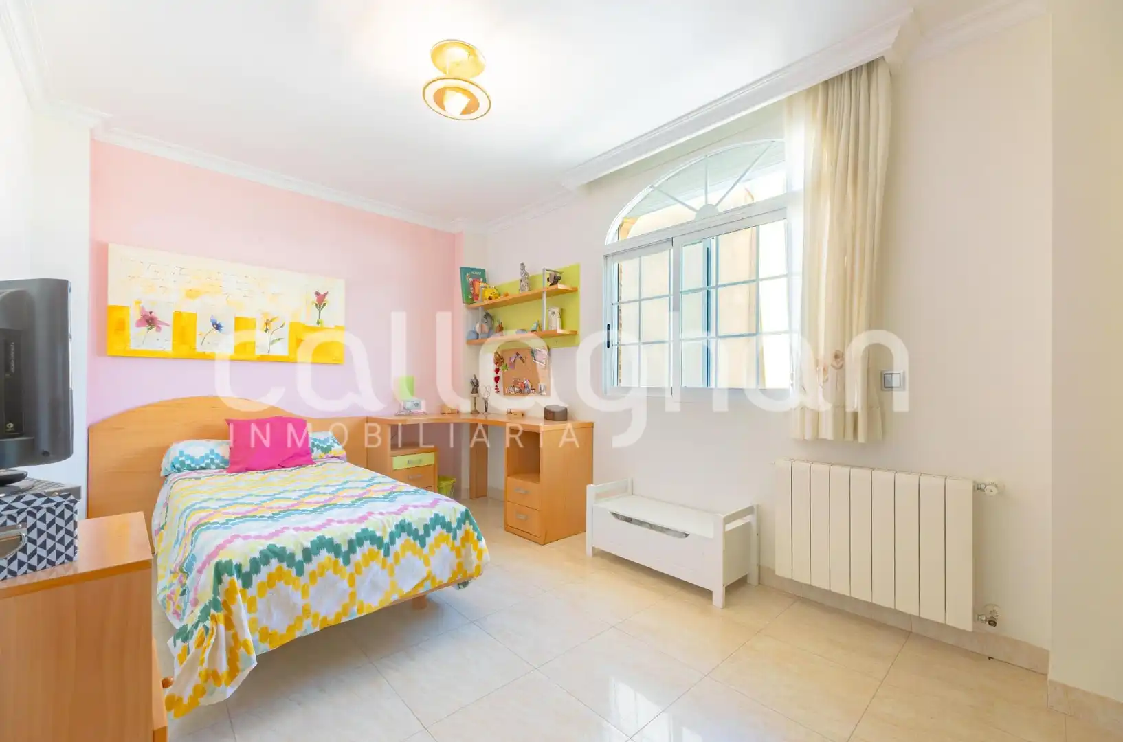 Dormitori de Casa o xalet en venda en Sagunto / Sagunt amb Calefacció, Jardí privat i Terrassa