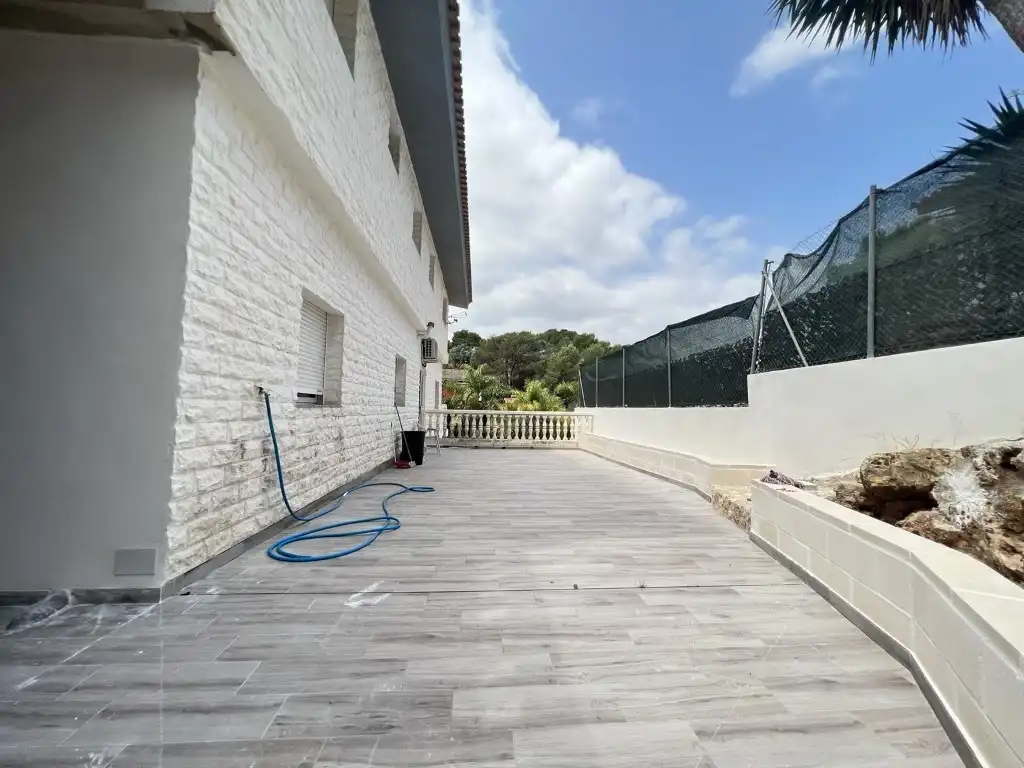 Terraza de Casa o chalet en venta en Alzira con Aire acondicionado, Jardín privado y Terraza