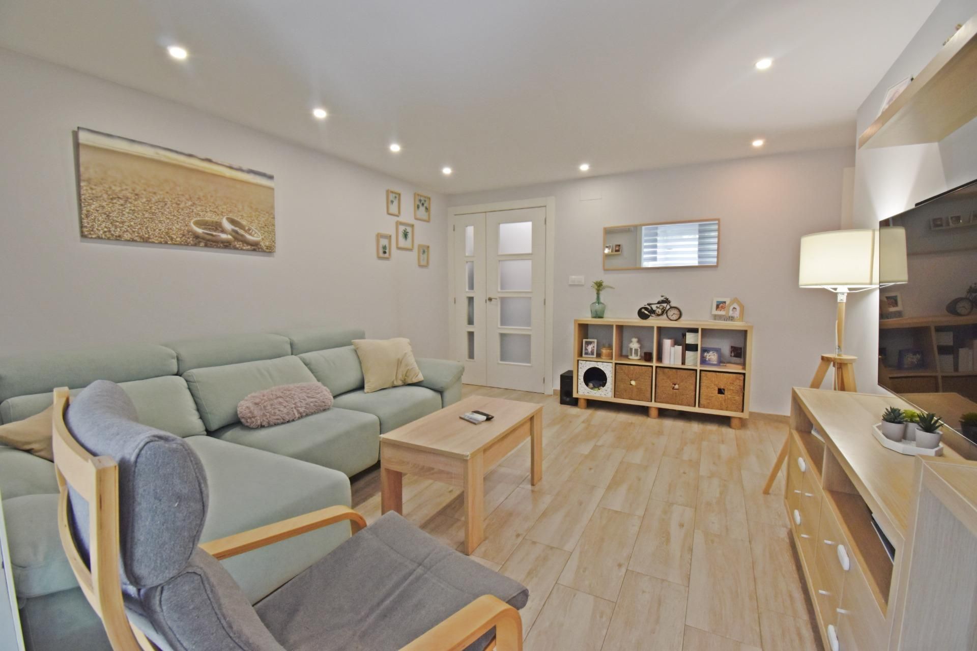 Living room of Flat for sale in Jerez de la Frontera  with Air Conditioner and Balcony