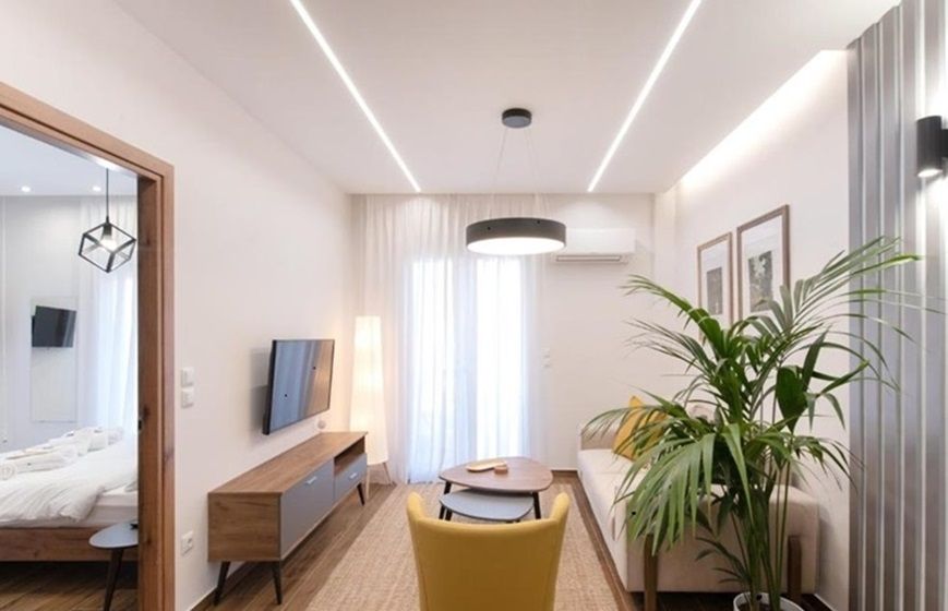 Sala d'estar de Pis de lloguer en Badalona amb Moblat i Es permeten mascotes