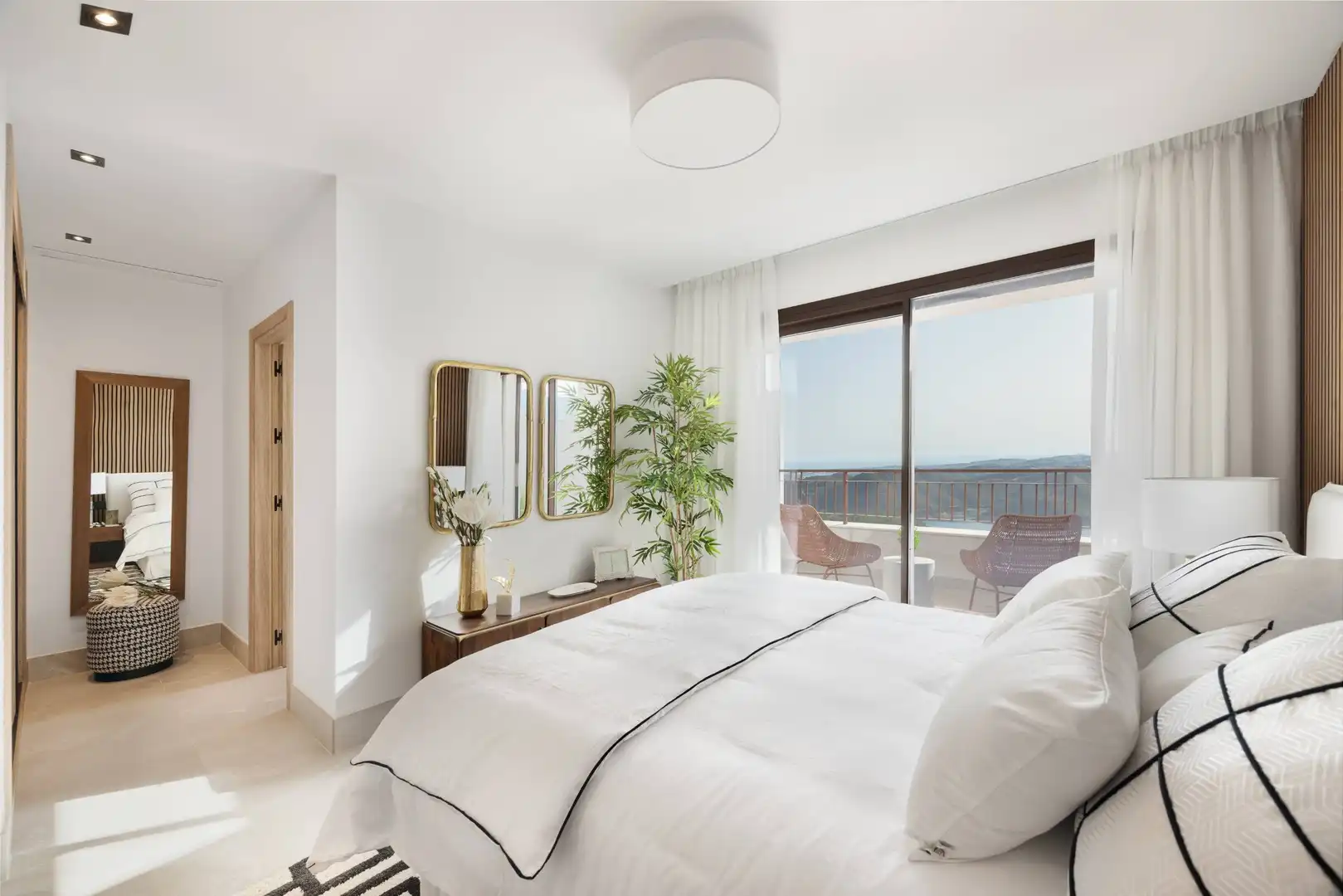 Habitación de Casa adosada en venta en Istán con Aire acondicionado, Calefacción y Jardín privado