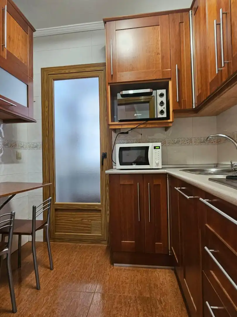 Kitchen of Flat for sale in Laujar de Andarax  with Terrace, Furnished and Balcony