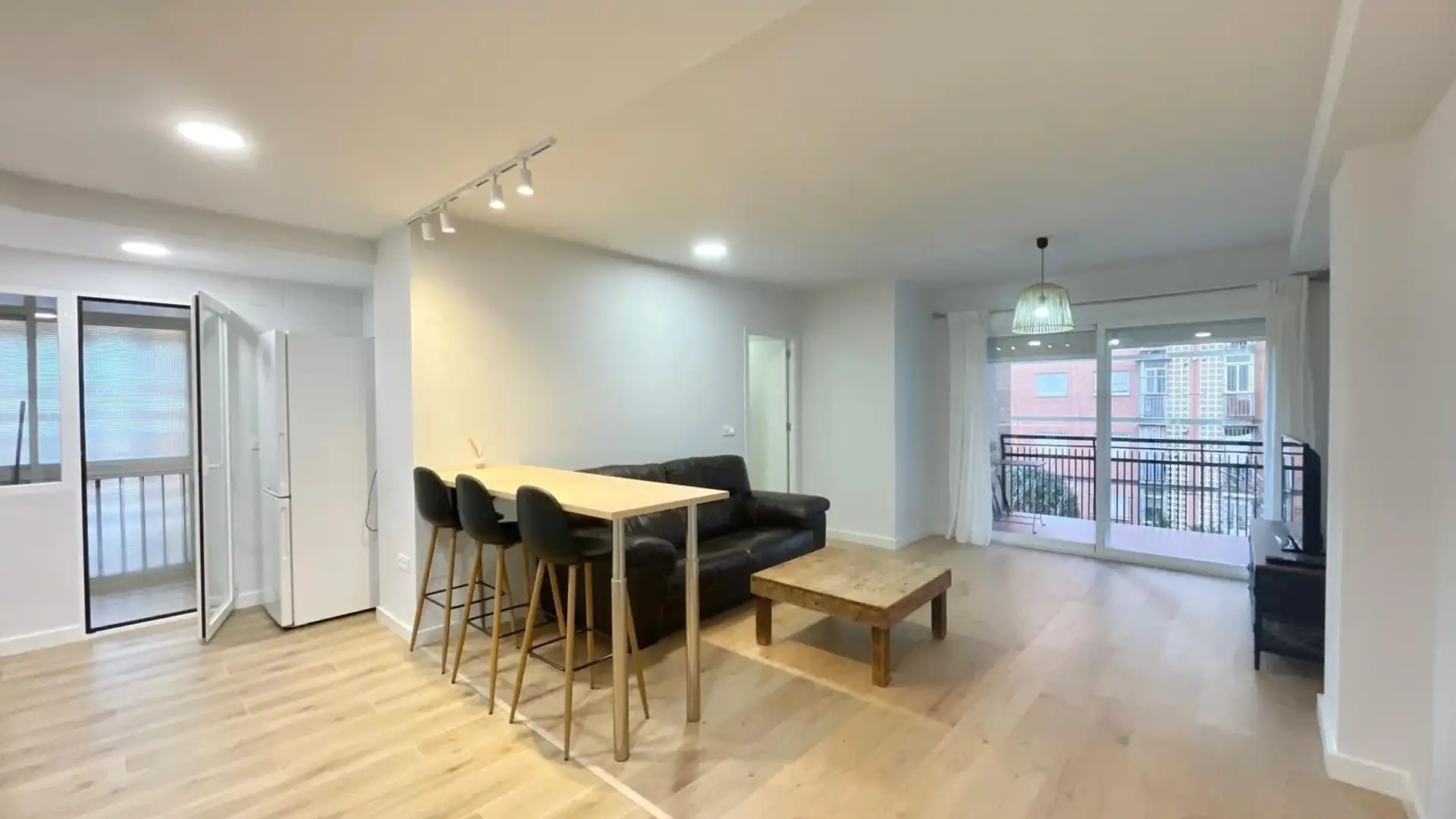 Sala de estar de Piso de alquiler en  Granada Capital con Terraza y Amueblado