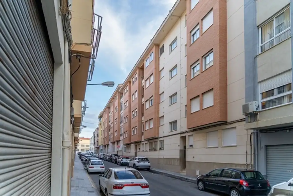 Vista exterior de Piso en venta en Ibi con Trastero