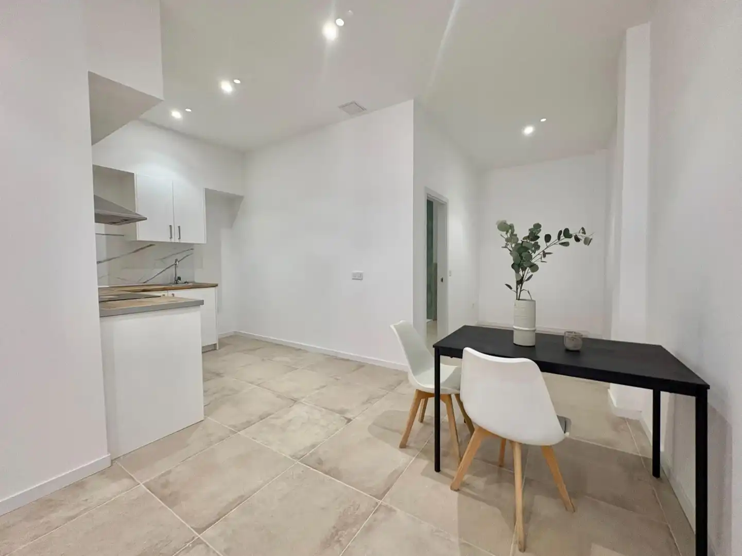 Cocina de Apartamento en venta en Cruz de Humilladero