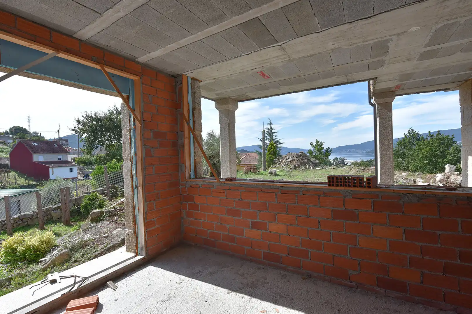Dormitori de Casa o xalet en venda en Soutomaior amb Jardí privat, Terrassa i Traster