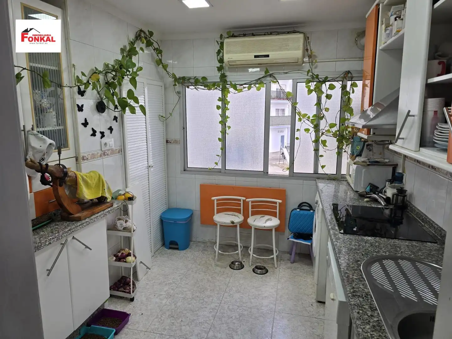Kitchen of Flat for sale in Jerez de la Frontera  with Air Conditioner and Terrace