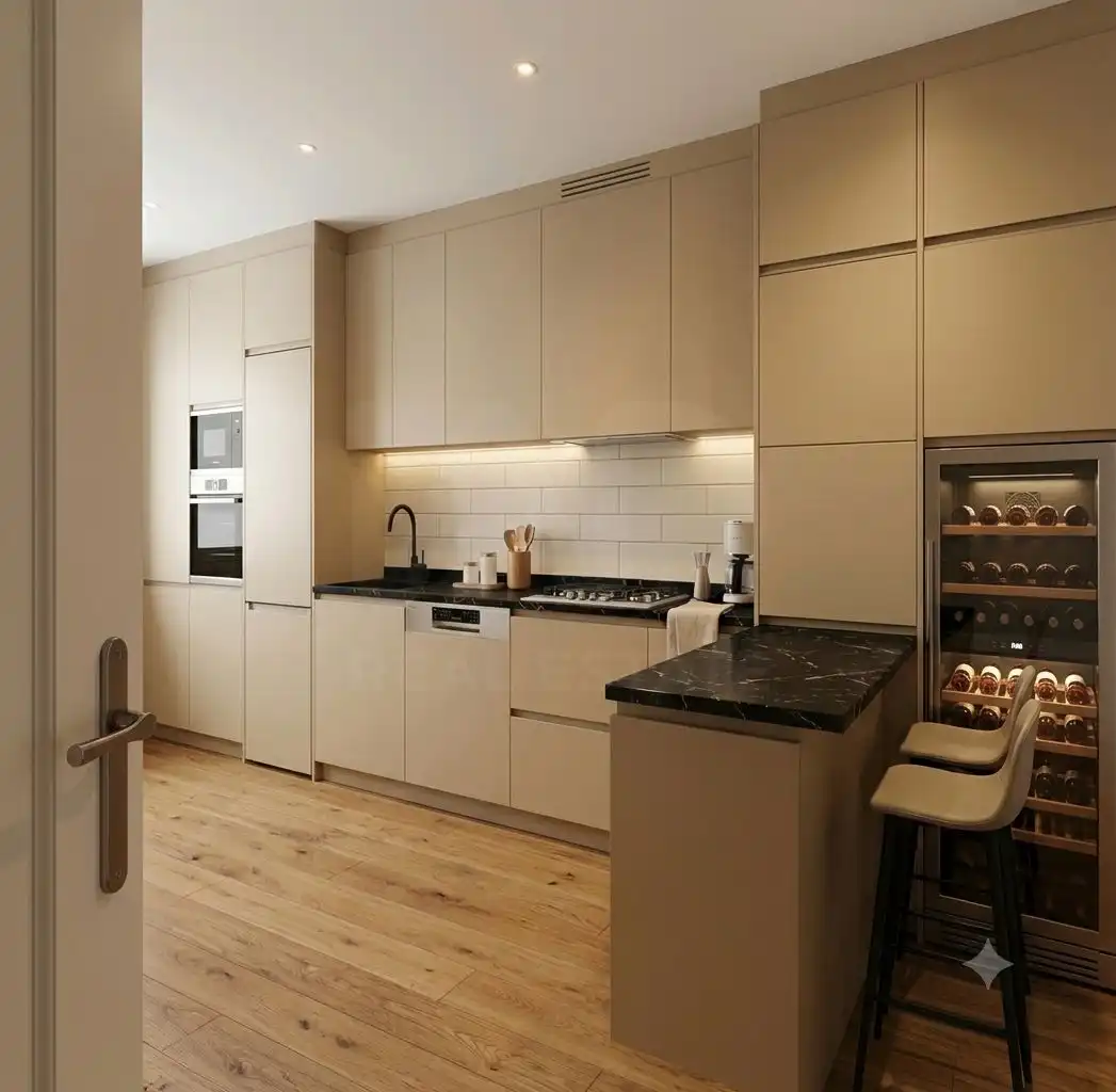 Kitchen of Flat for sale in León Capital   with Heating and Terrace