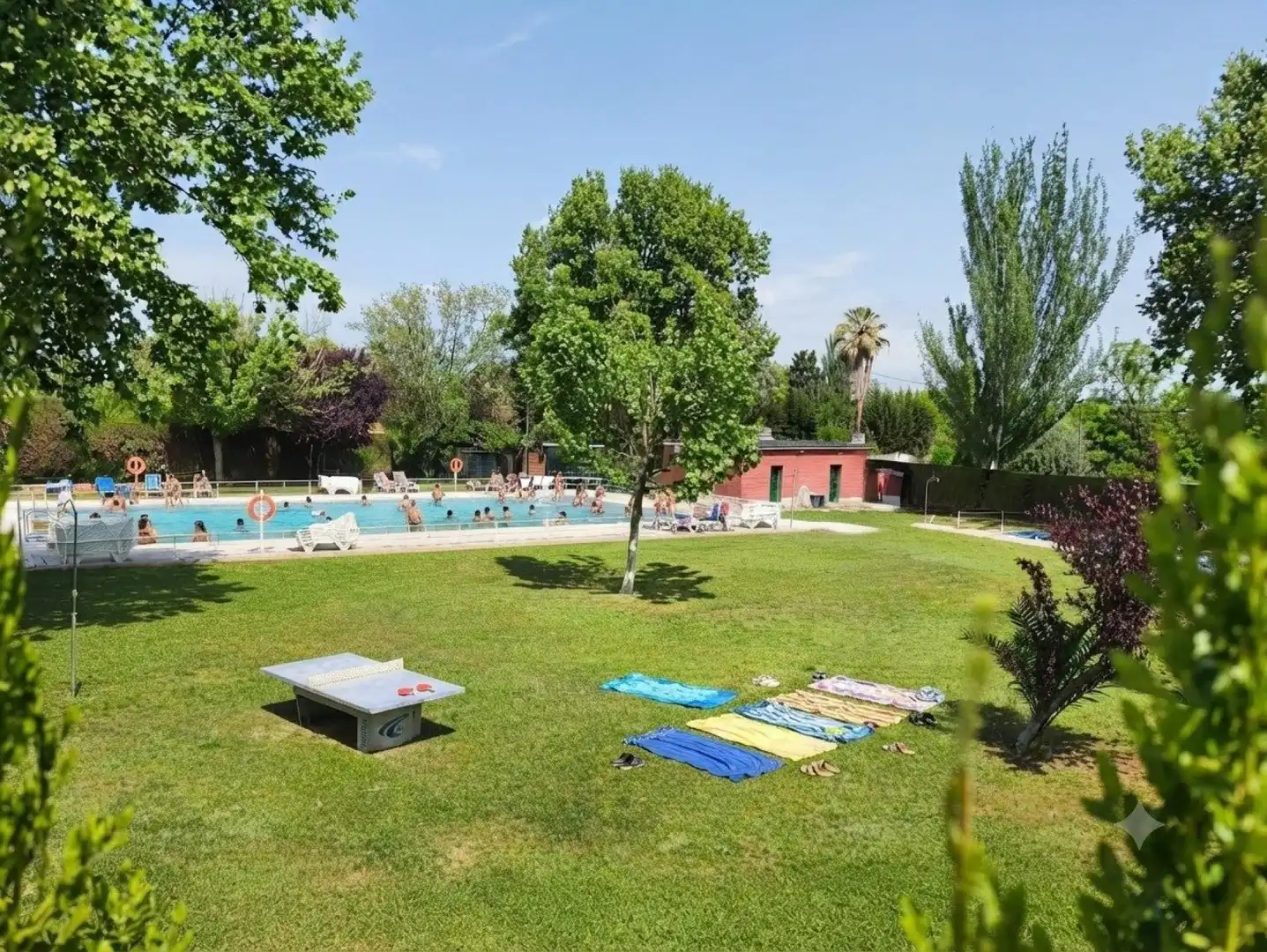 Swimming pool of Attic for sale in Zaragoza  with Air Conditioner, Terrace and Balcony