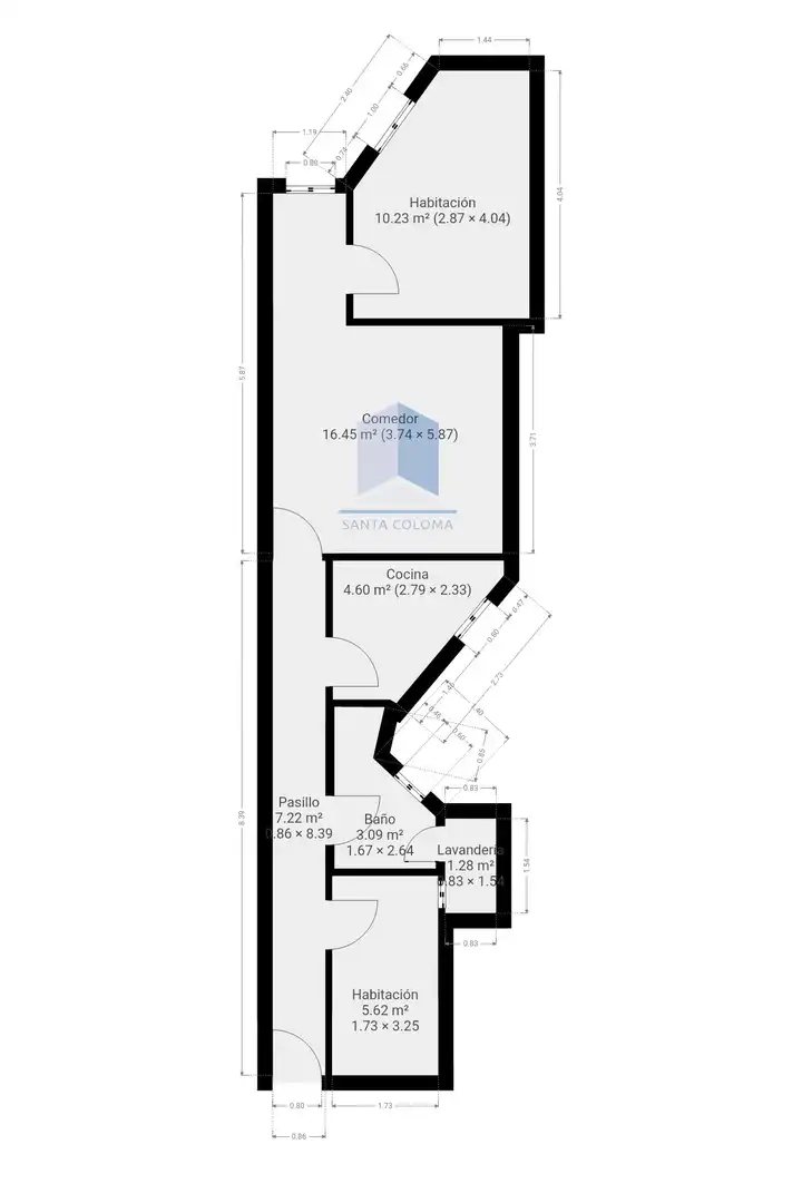 Piso en venta en Santa Coloma de Gramenet