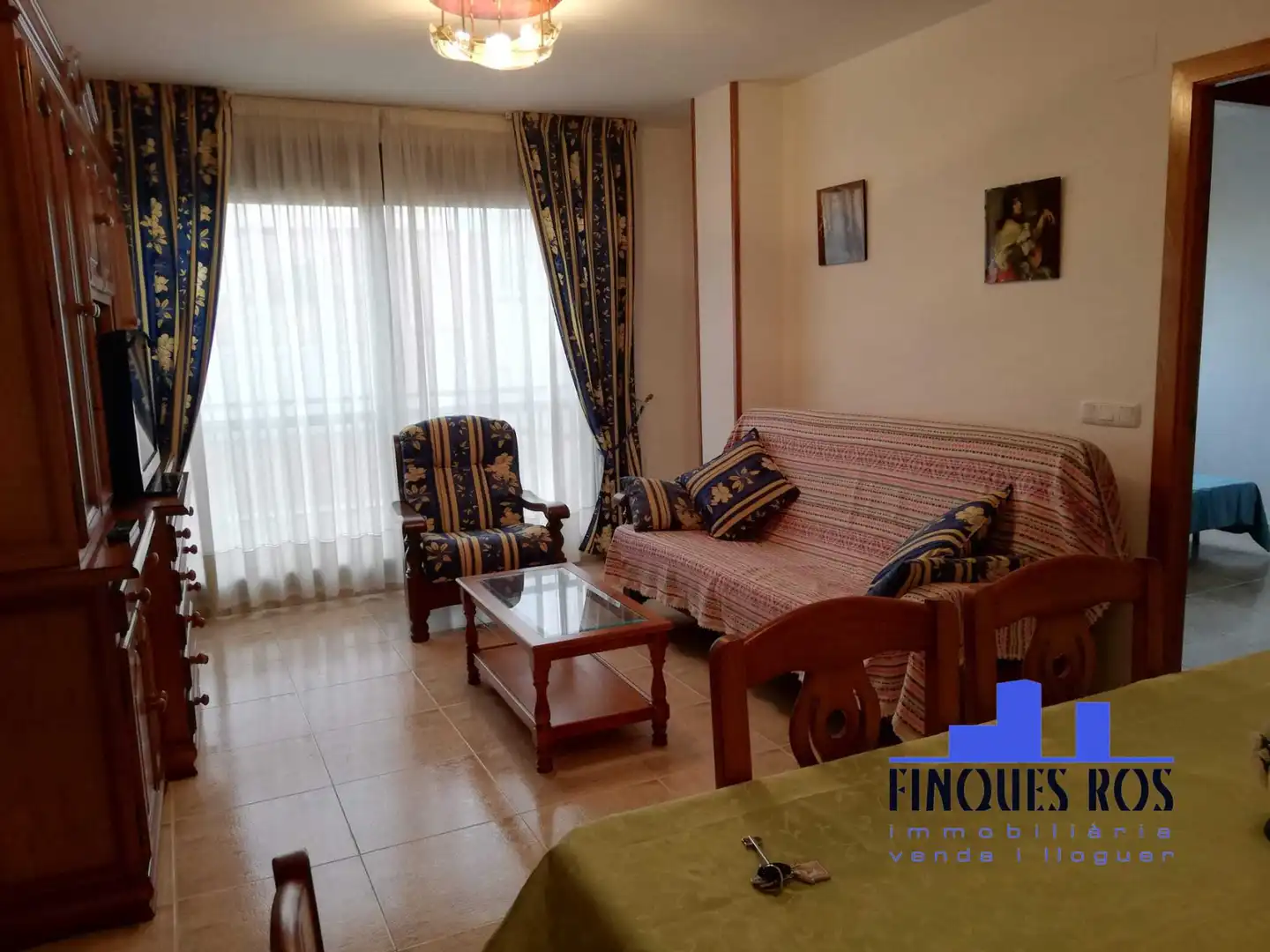 Sala d'estar de Pis en venda en Vinaròs amb Calefacció, Moblat i Forn