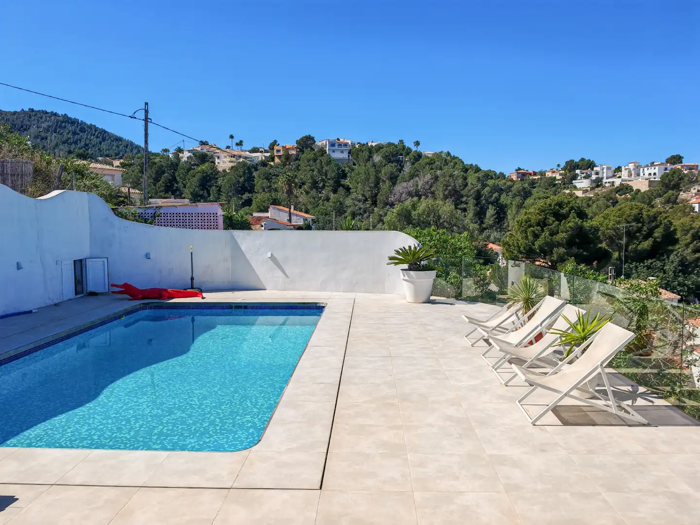 Swimming pool of Houses for sale in Dénia  with Air Conditioner, Private garden and Terrace