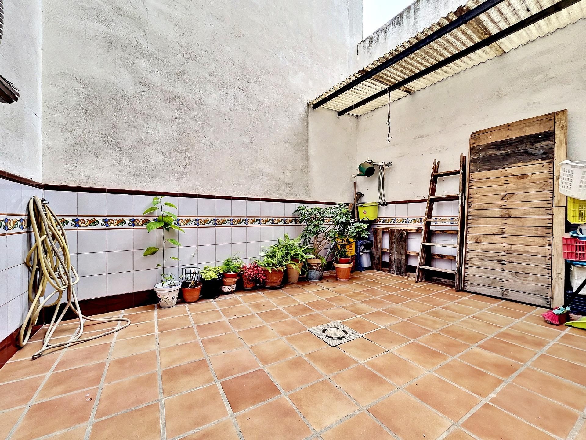 Terrassa de Casa adosada en venda en Llocnou d'En Fenollet amb Calefacció, Jardí privat i Traster