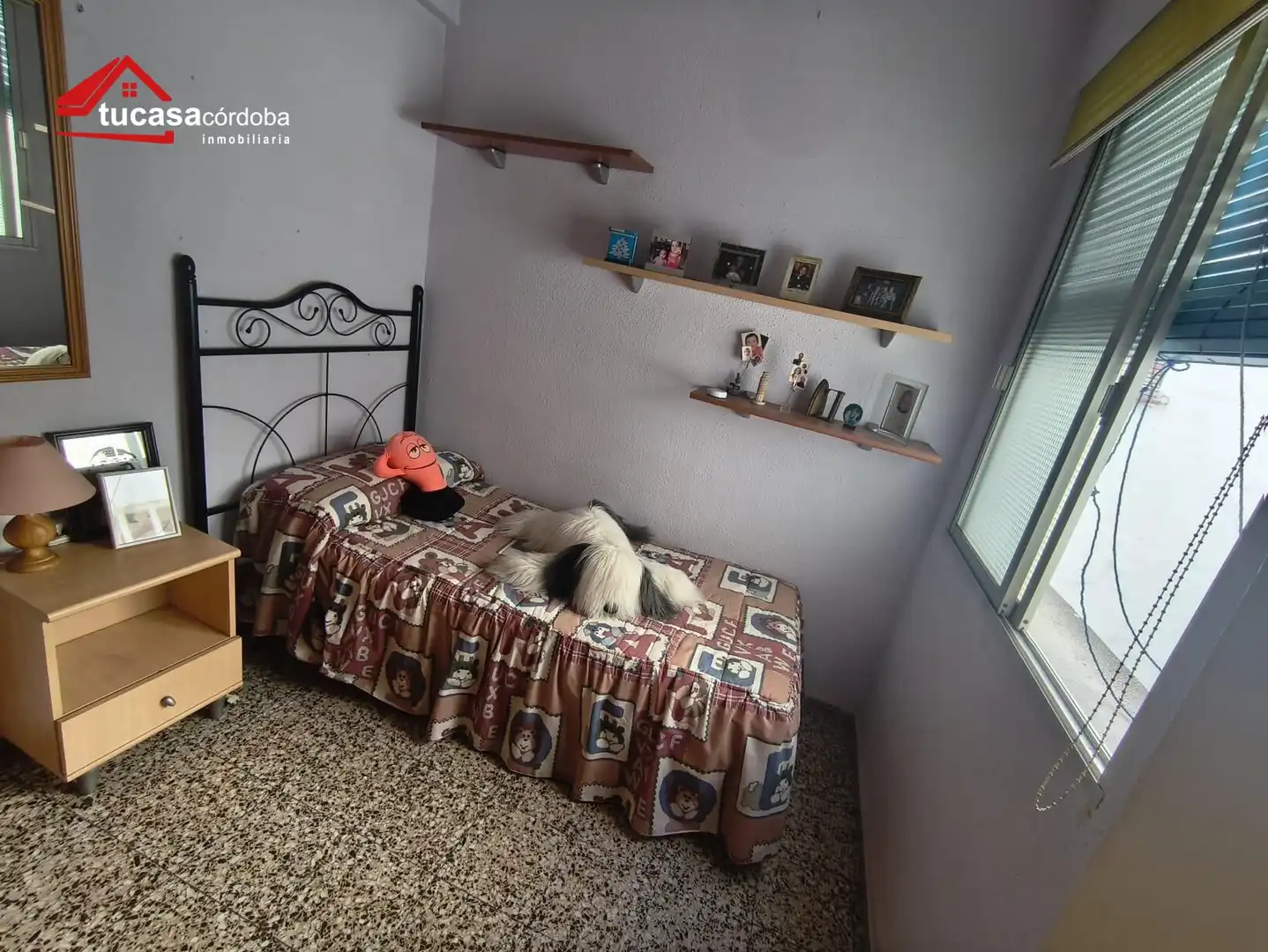 Bedroom of Flat for sale in Córdoba  with Air Conditioner, Terrace and Furnished