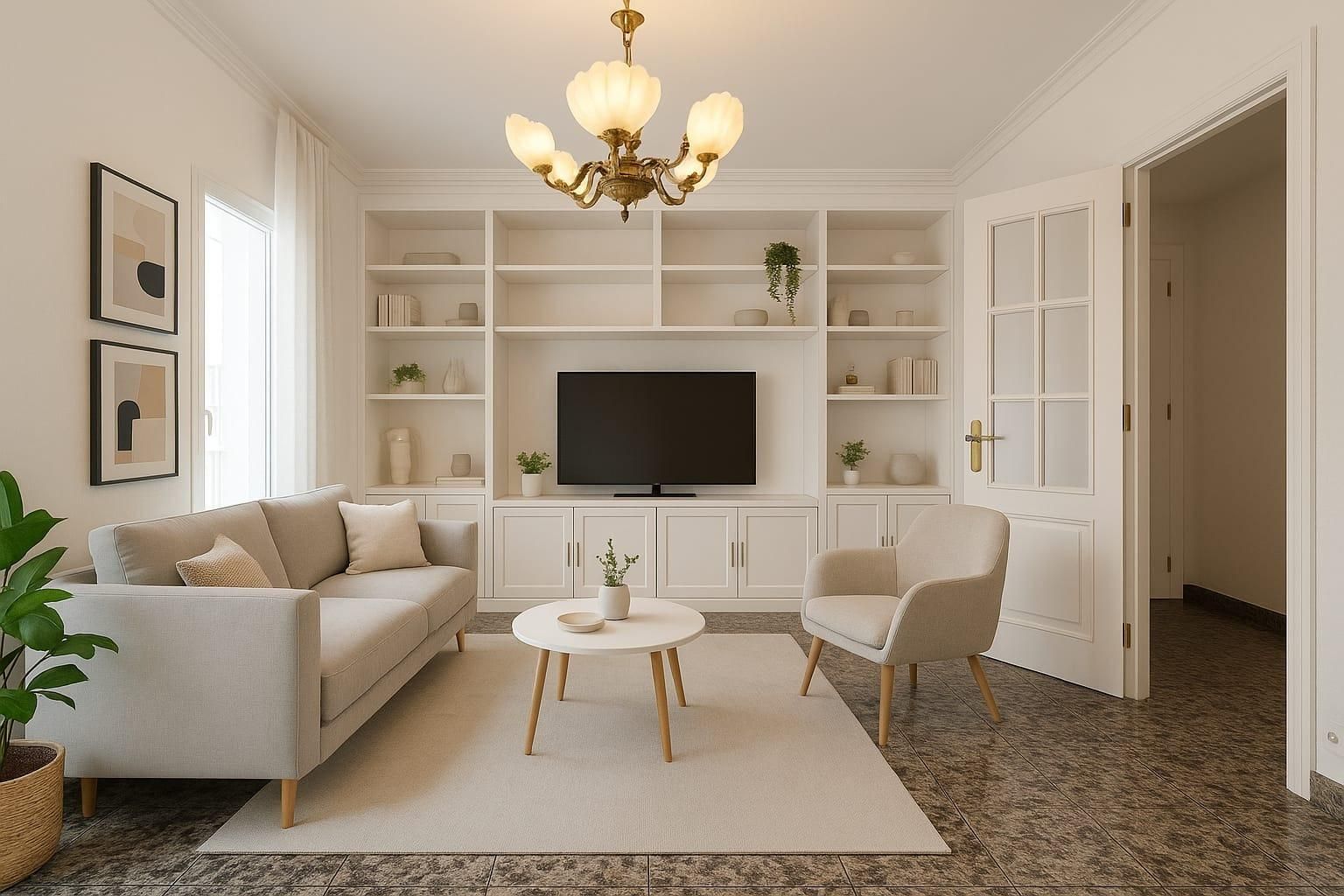 Sala d'estar de Pis en venda en Cartagena amb Terrassa