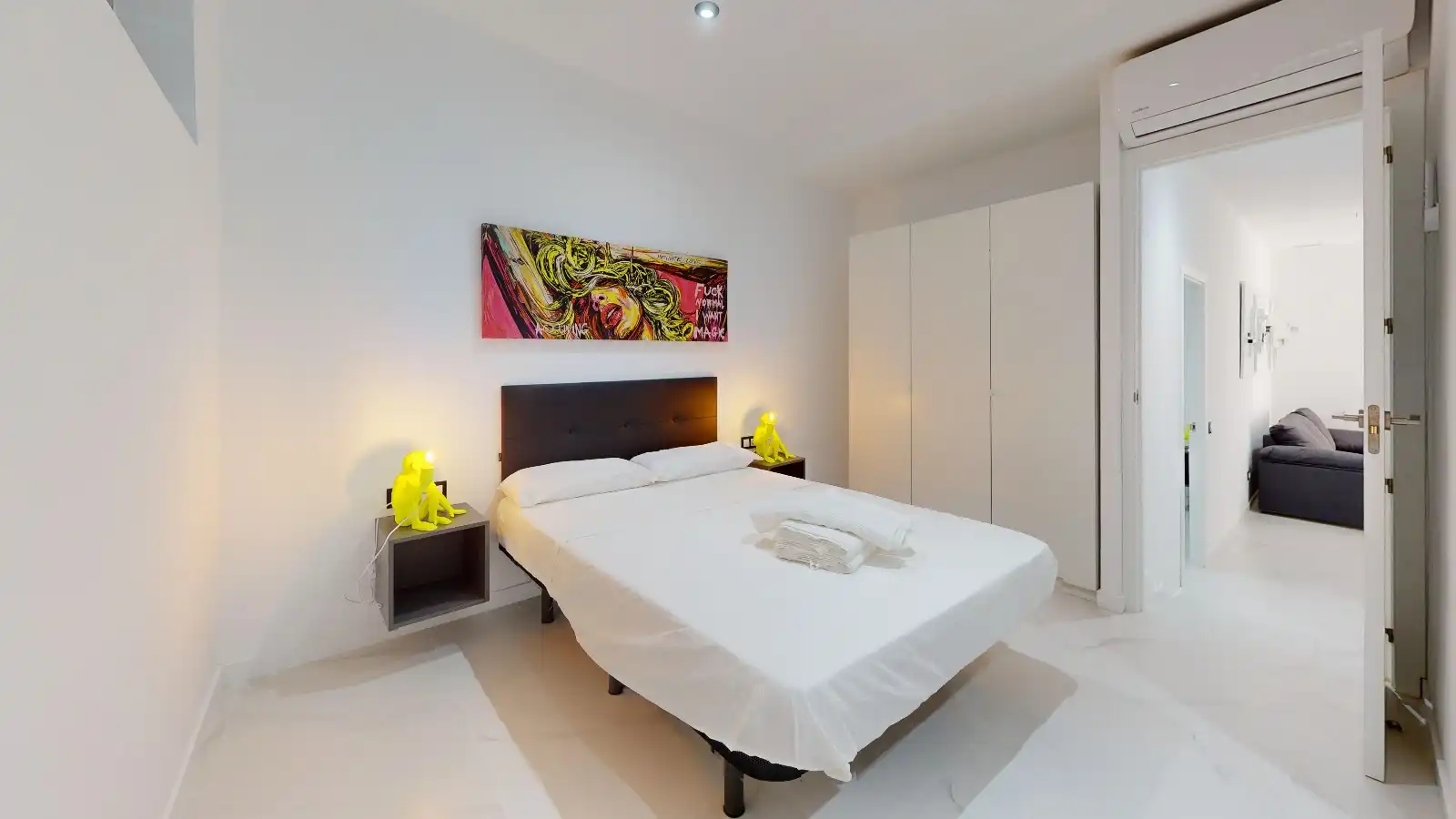 Habitación de Apartamento en venta en Algarrobo con Aire acondicionado
