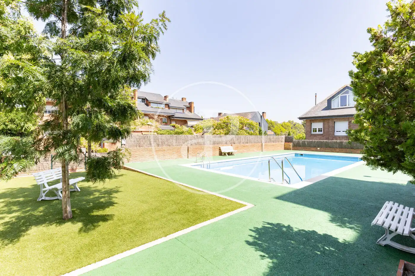 Piscina de Pis en venda en Sant Cugat del Vallès amb Aire condicionat, Calefacció i Jardí privat