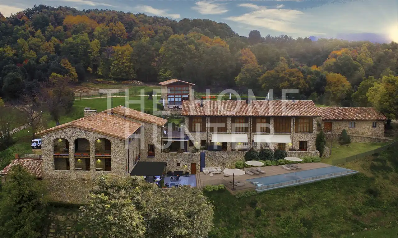 Finca rústica en venda en Sant Aniol de Finestres amb Aire condicionat, Calefacció i Jardí privat