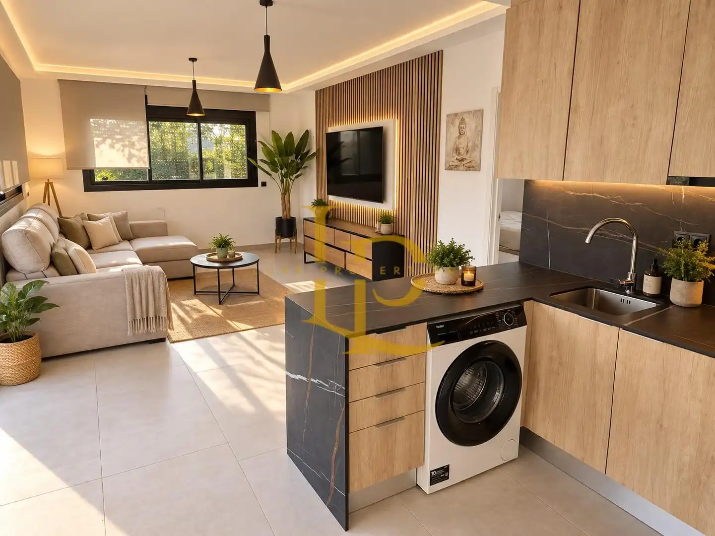 Sala d'estar de Casa o xalet en venda en Cambrils amb Calefacció, Jardí privat i Terrassa