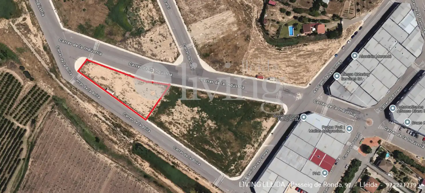 Terreny industrial en venda a Carrer de la Boira