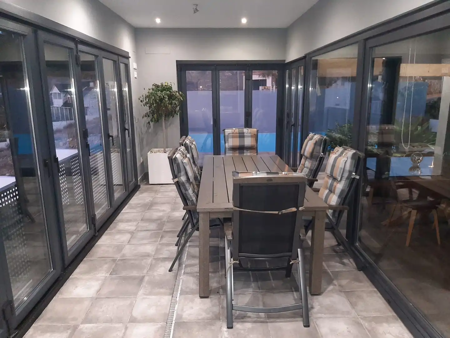 Terraza de Casa o chalet de alquiler en Vícar con Piscina