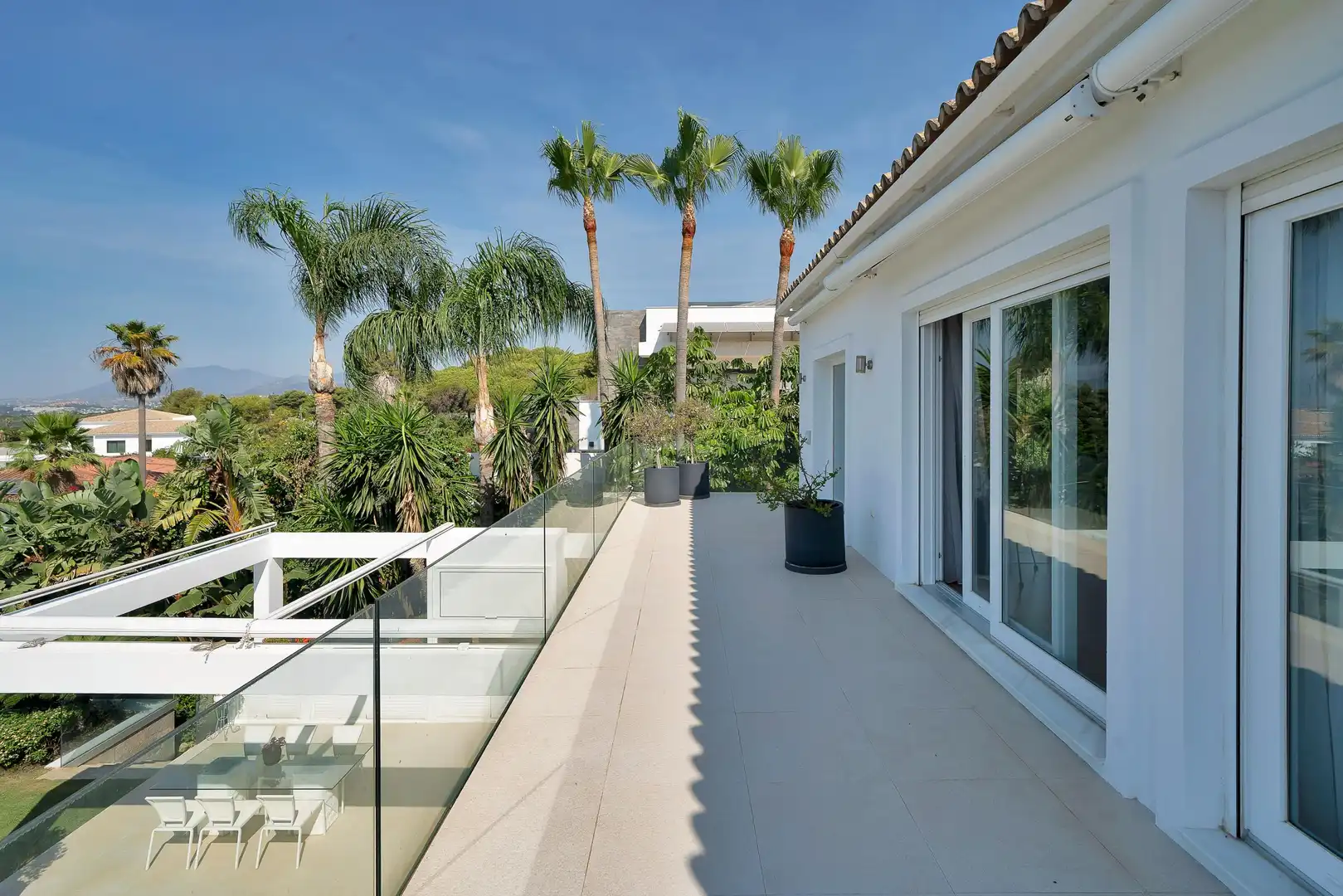Terraza de Casa o chalet en venta en Marbella con Calefacción, Jardín privado y Terraza