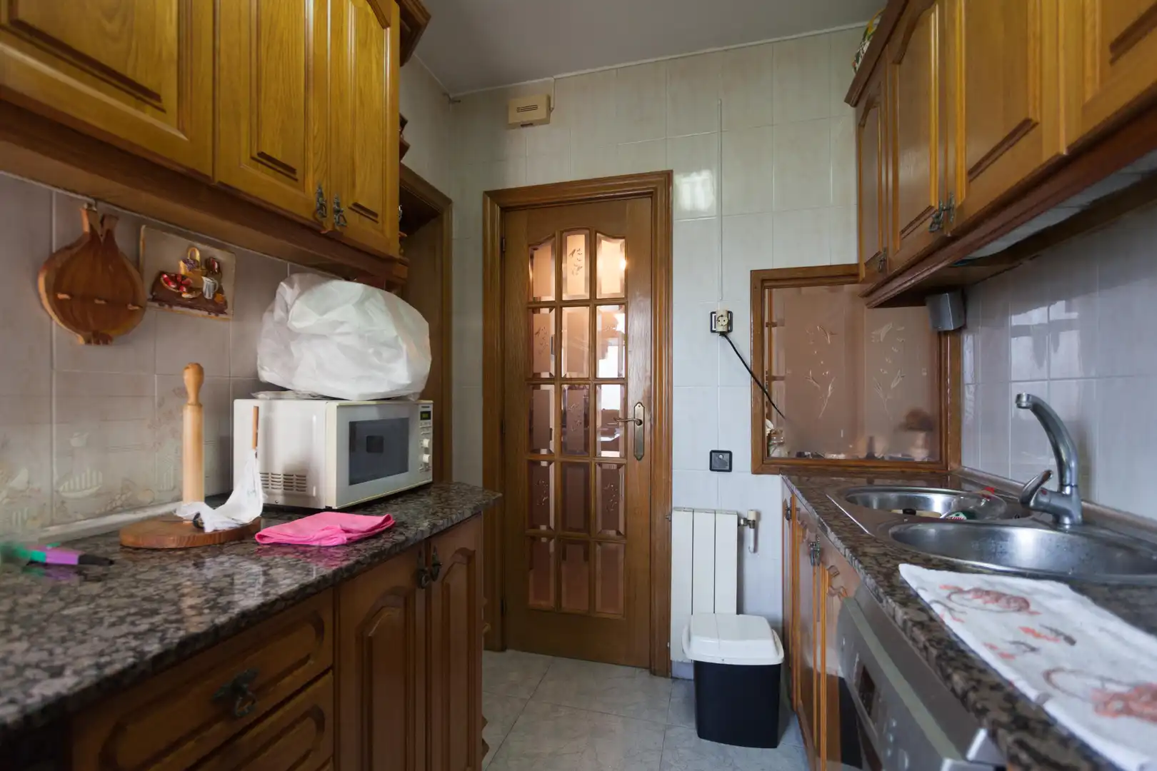Kitchen of Flat for sale in Barcelona  with Heating, Oven and Balcony