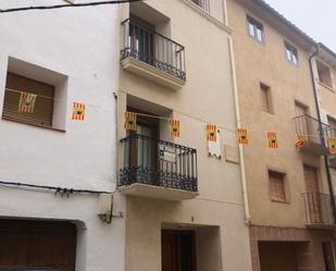 Vista exterior de Casa adosada en venda en Torrecilla de Alcañiz amb Traster, Moblat i Forn