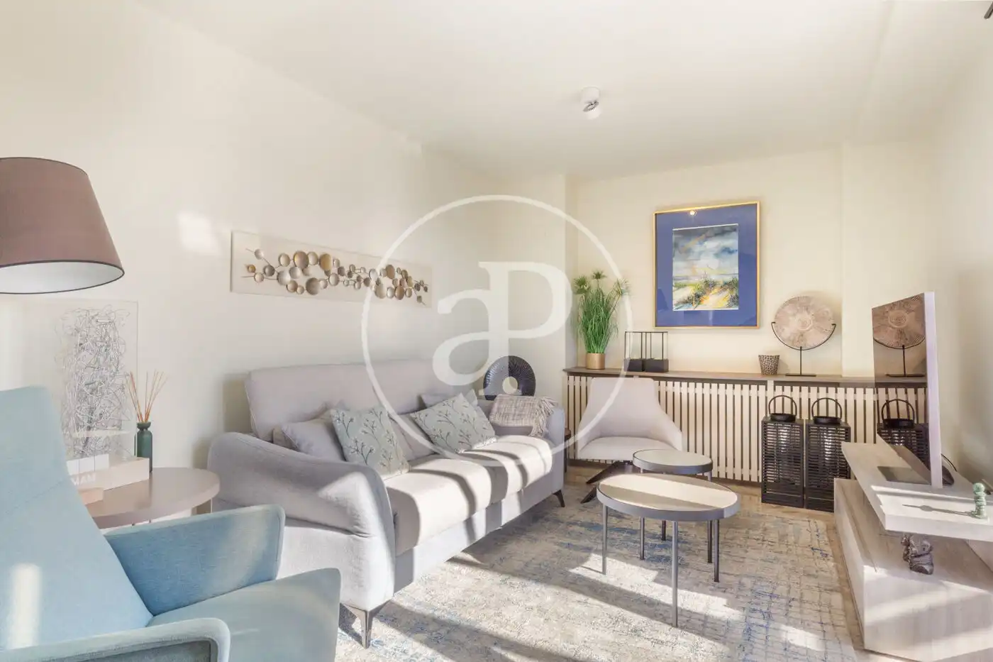 Sala de estar de Dúplex en venta en Valencia con Aire acondicionado, Calefacción y Terraza