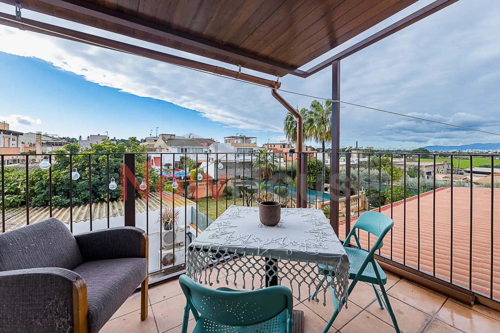 Balcony of Flat for sale in  Palma de Mallorca  with Air Conditioner, Heating and Terrace