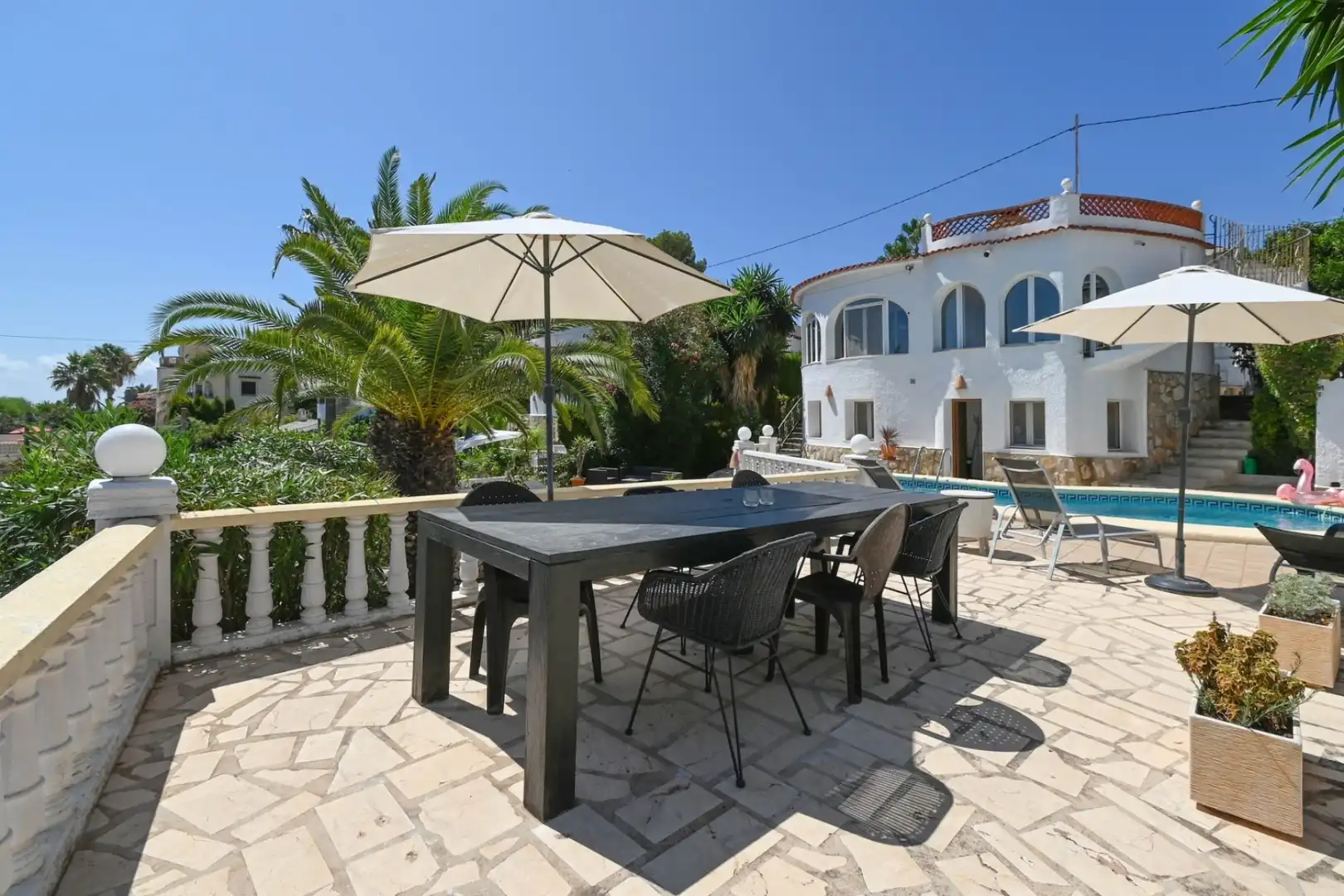 Terrassa de Casa o xalet en venda en Cala Advocat - Baladrar  