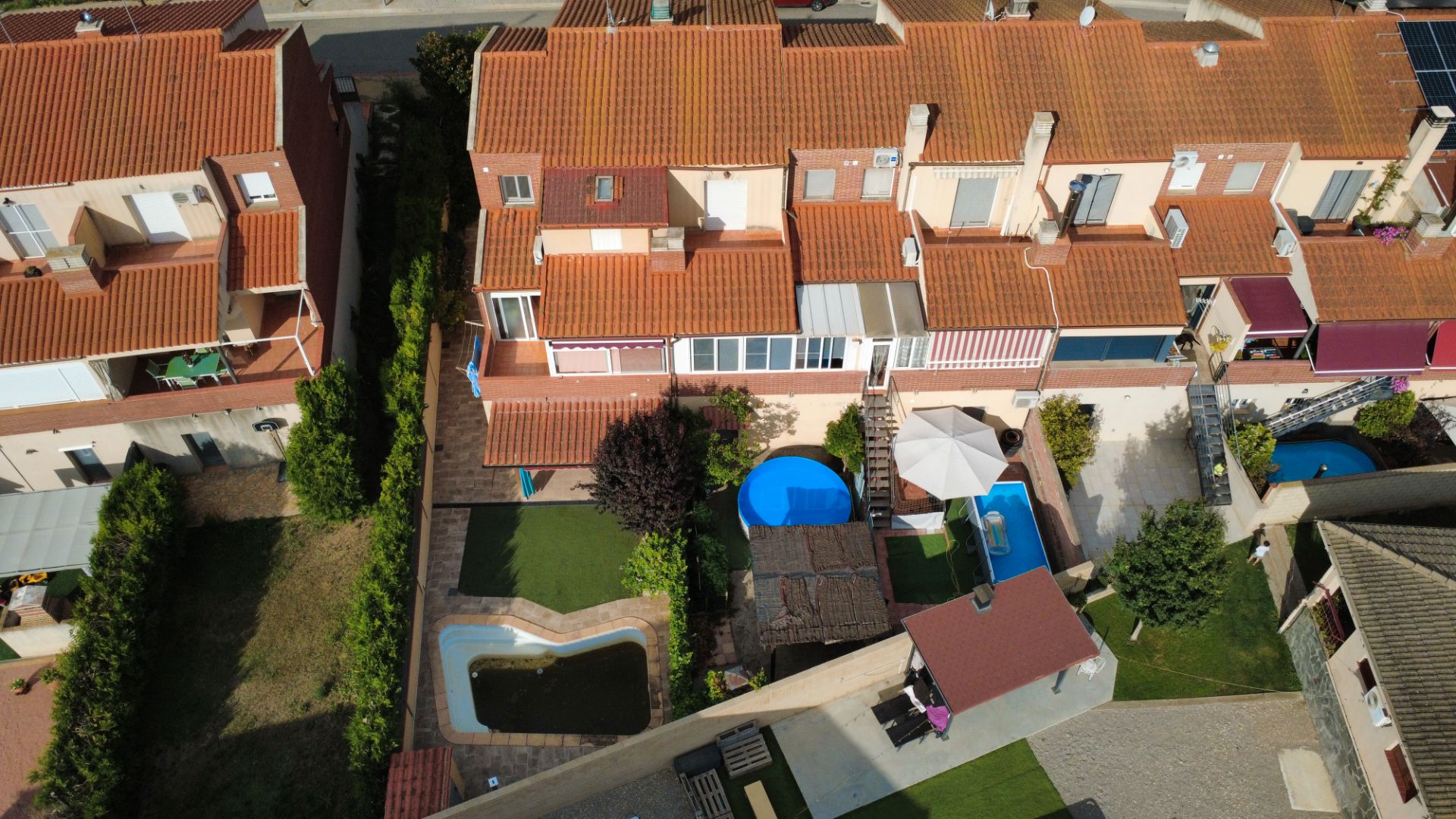 Jardín de Casa adosada en venta en Golmés con Aire acondicionado, Calefacción y Jardín privado