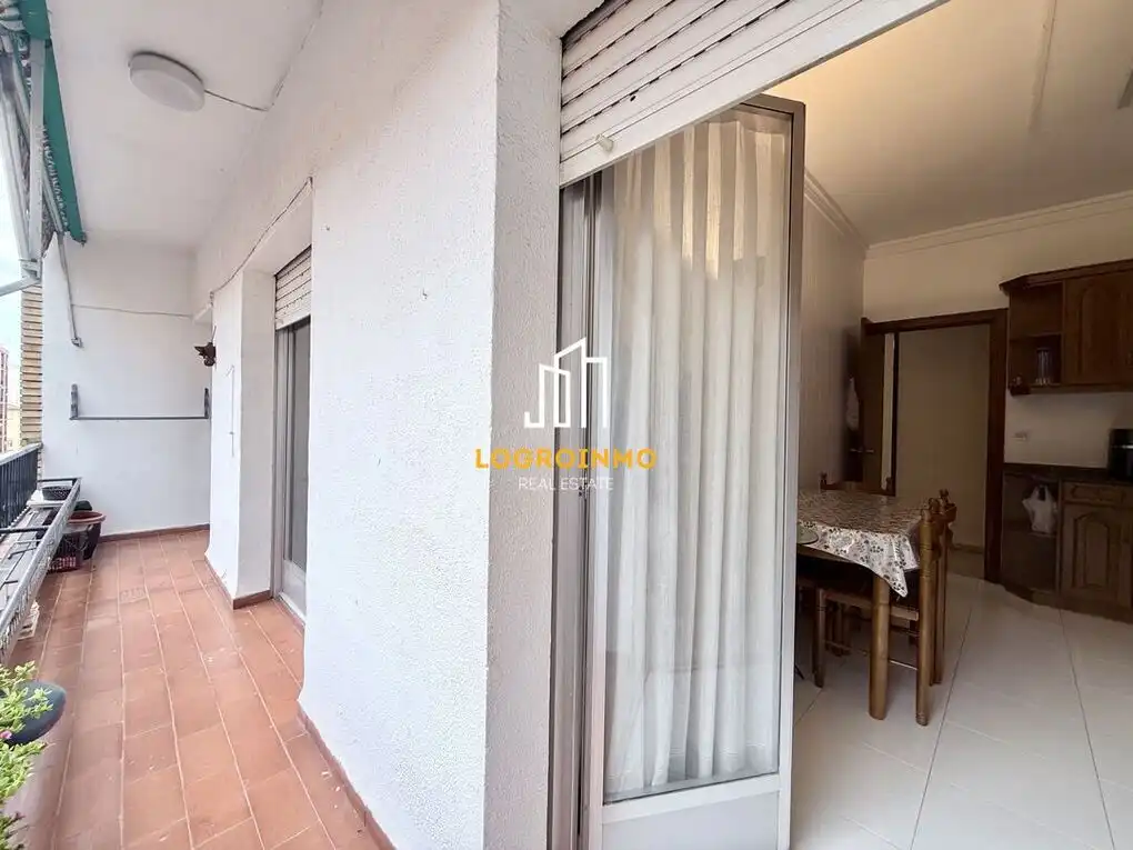 Balcony of Flat for sale in  Logroño  with Heating and Terrace