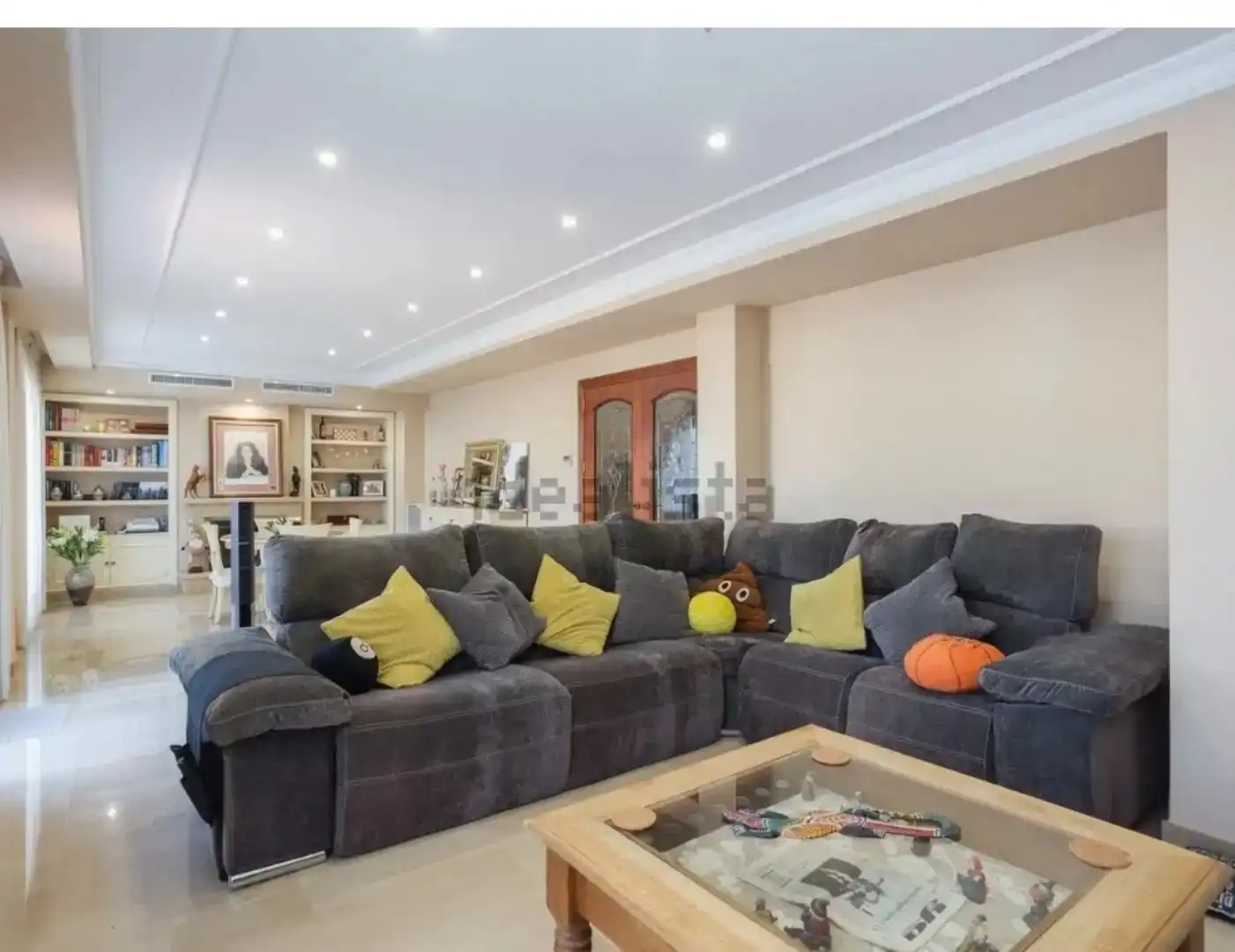 Sala de estar de Piso en venta en Almoines con Aire acondicionado, Trastero y Amueblado