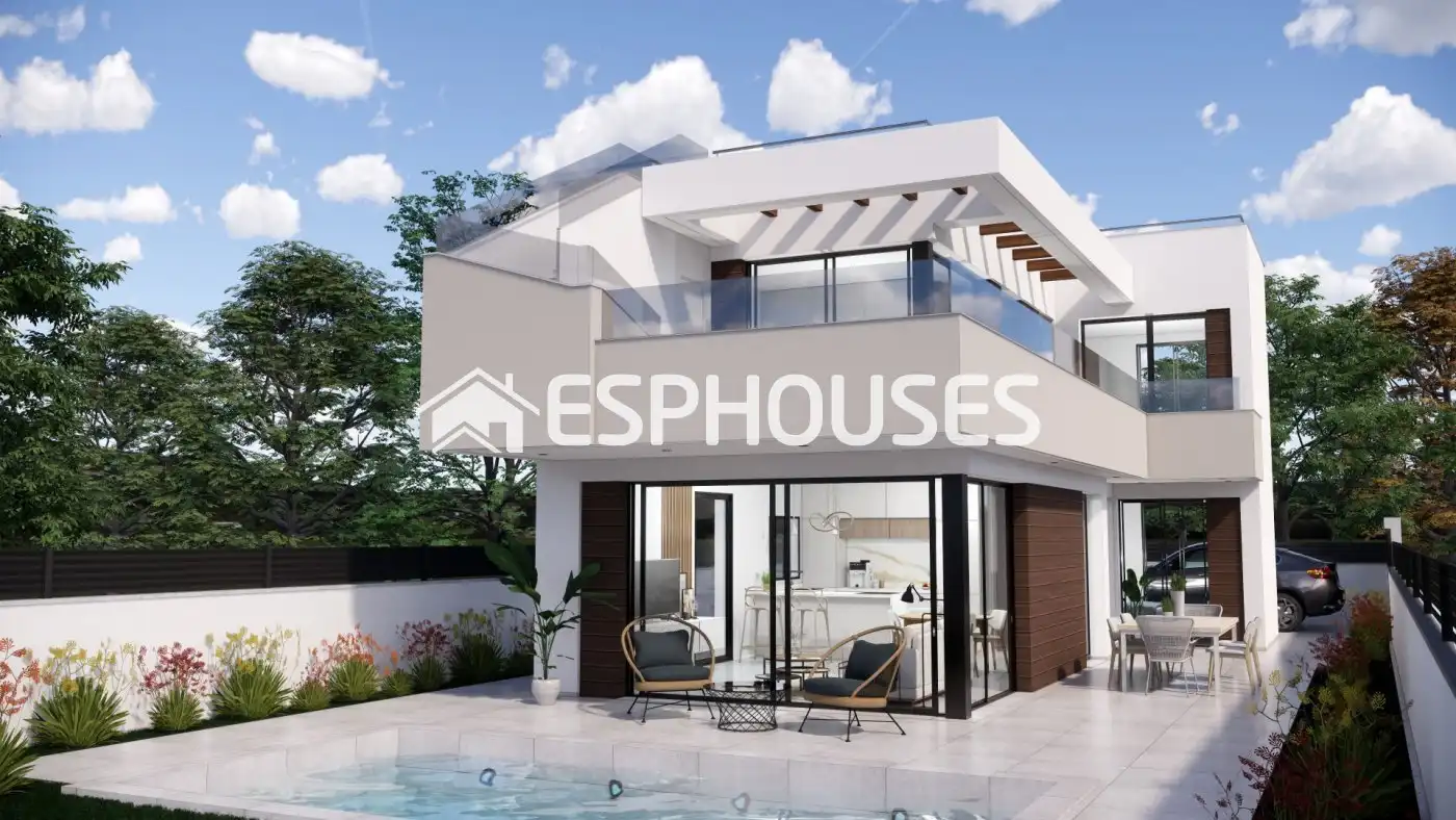 Chalet con terraza en venta en El Pinar de Campoverde, imagen 27