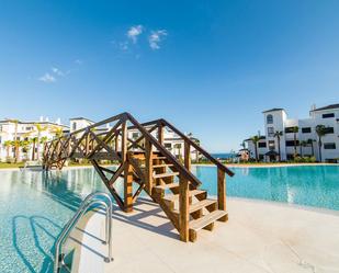 Piscina de Planta baixa de lloguer en Estepona amb Aire condicionat, Terrassa i Piscina