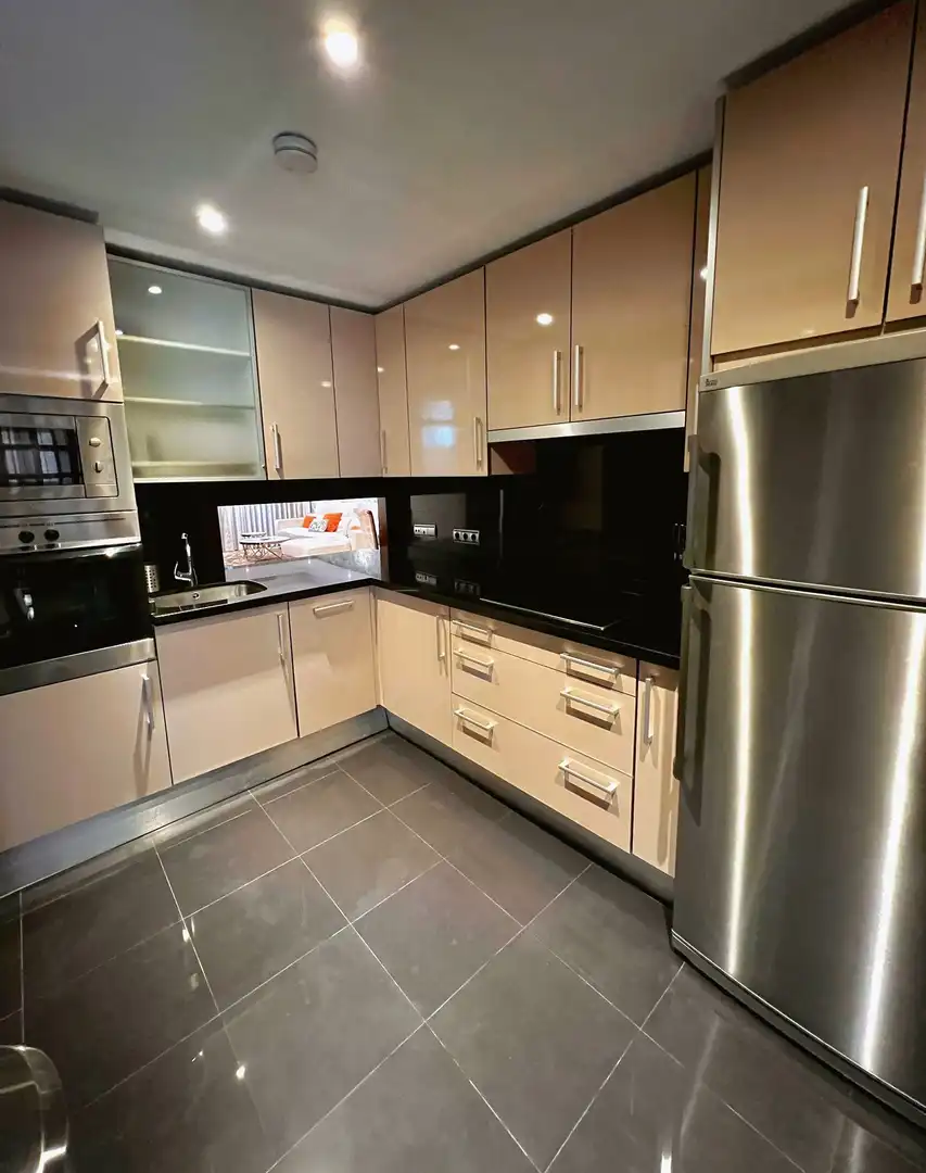 Cuina de Apartament de lloguer en Estepona