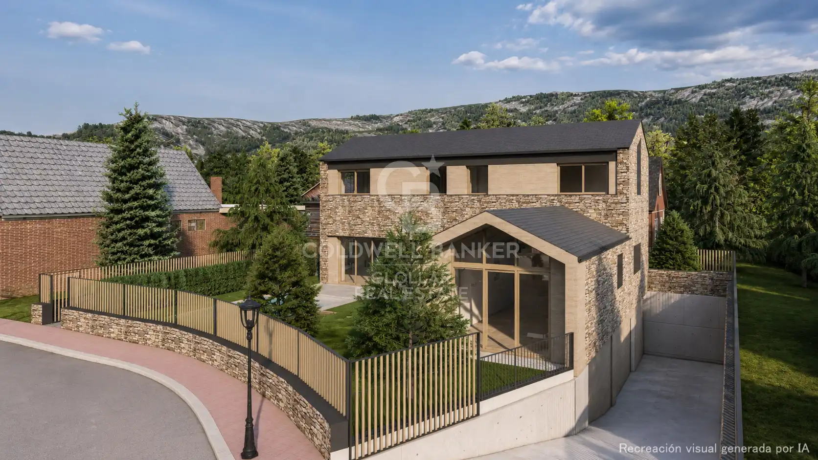 Exterior view of Houses for sale in Urús  with Heating, Private garden and Parquet flooring