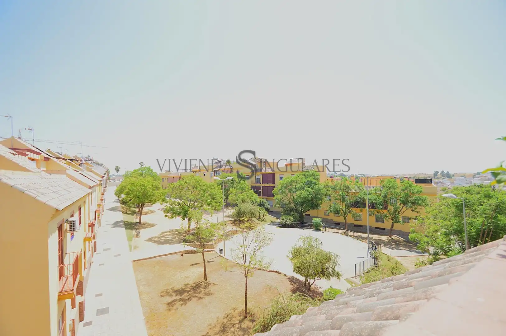 Terrassa de Casa adosada en venda en Alcalá de Guadaira amb Aire condicionat, Jardí privat i Terrassa