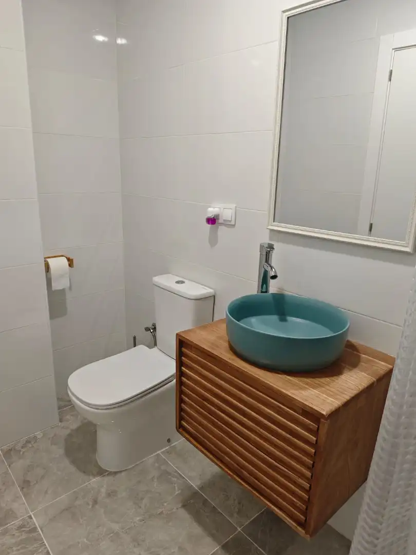 Bany de Casa adosada en venda en Cullera amb Aire condicionat, Piscina i Moblat