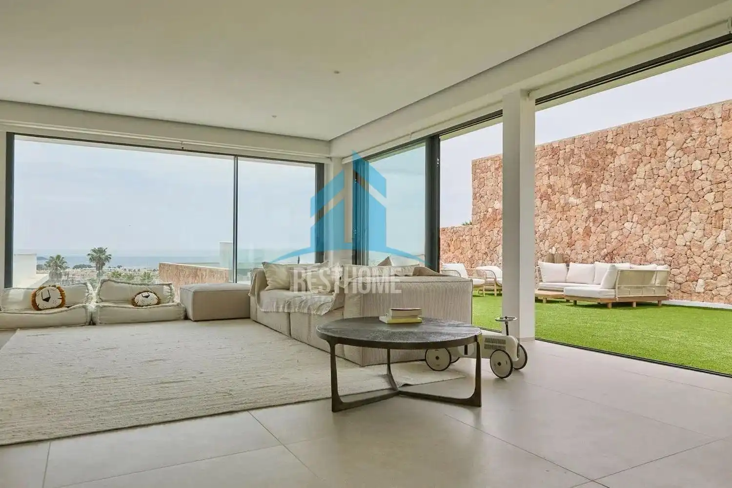 Sala de estar de Casa o chalet en venta en Eivissa con Aire acondicionado, Calefacción y Jardín privado