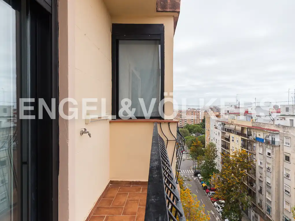 Terrassa de Àtic de lloguer en Valencia amb Aire condicionat, Calefacció i Parquet