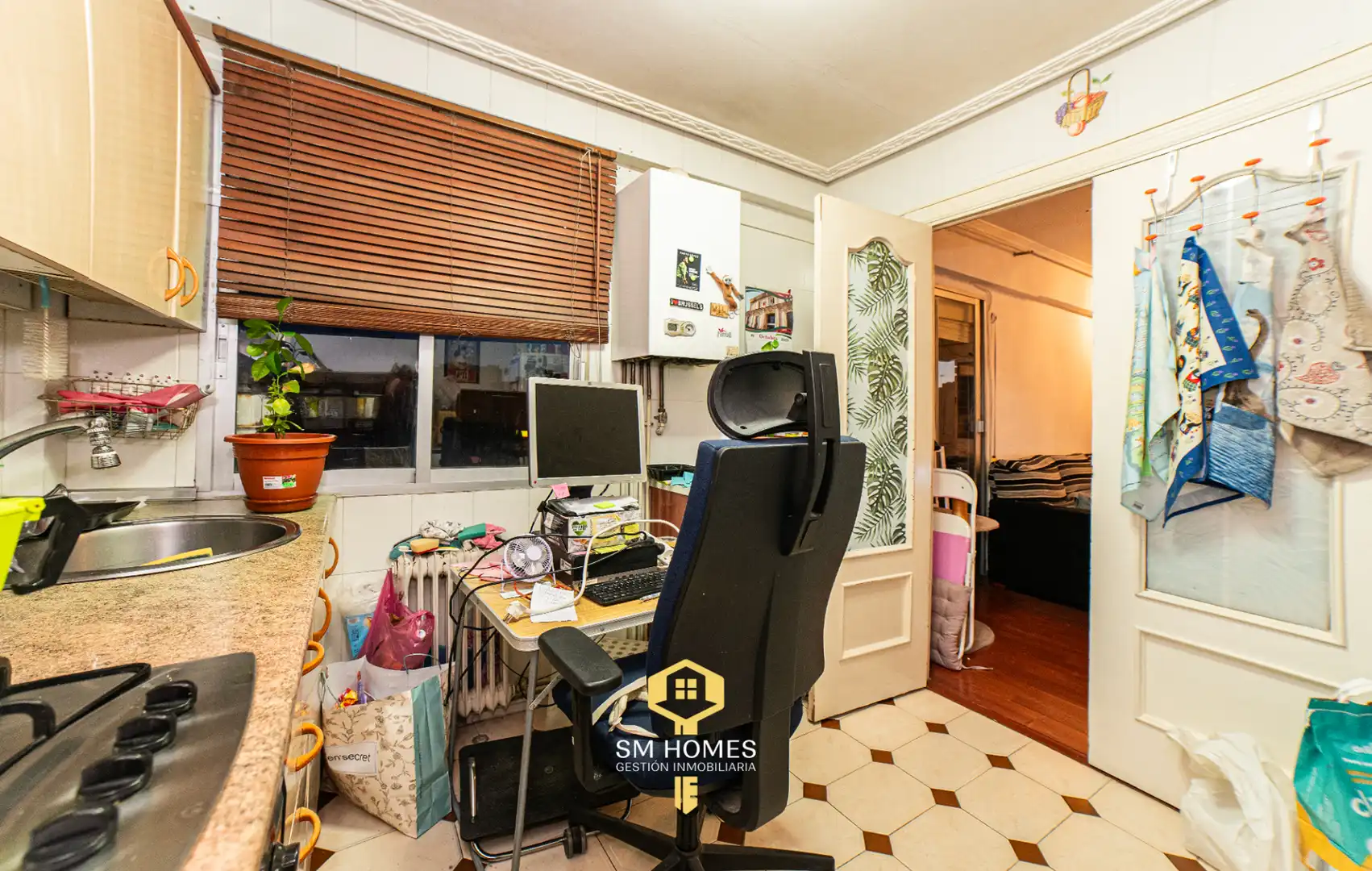 Schlafzimmer von Wohnung zum Verkauf in San Fernando de Henares mit Klimaanlage, Heizung und Terrasse