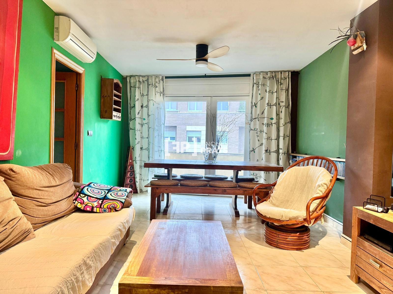 Living room of Flat for sale in  Lleida Capital  with Air Conditioner, Heating and Terrace