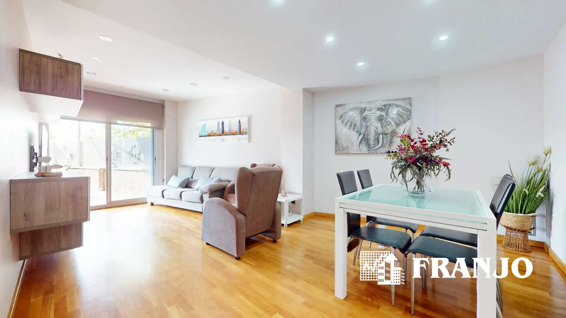 Exterior view of Flat for sale in Parc Central
