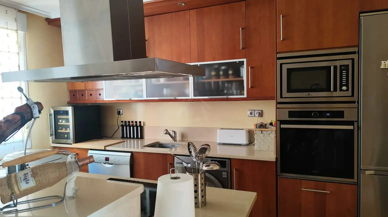 Cocina de Ático en venta en Murillo de Río Leza con Aire acondicionado, Calefacción y Parquet
