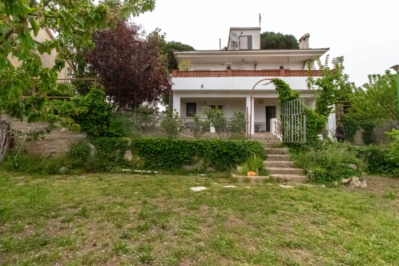 Vista exterior de Casa o chalet en venta en Sant Iscle de Vallalta con Jardín privado, Parquet y Terraza