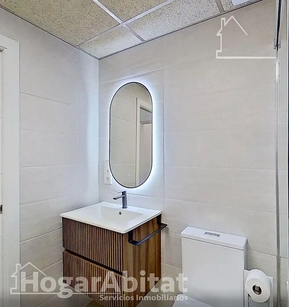 Baño de Casa o chalet en venta en Benimuslem con Aire acondicionado, Calefacción y Terraza