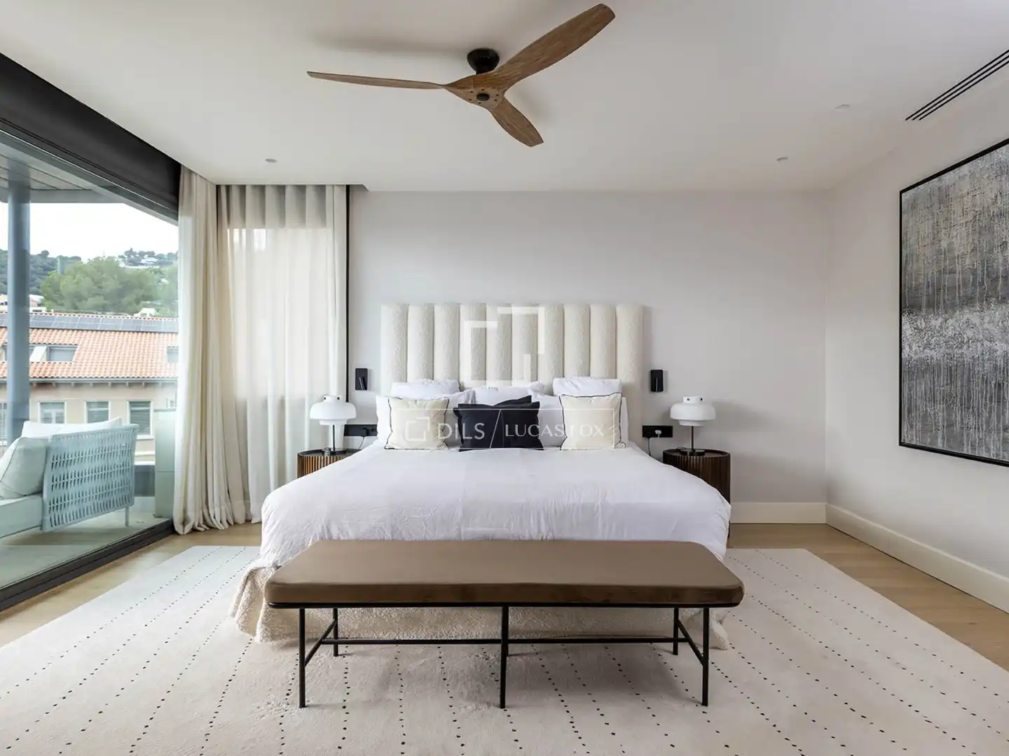 Habitación de Casa o chalet en venta en Barcelona con Aire acondicionado, Calefacción y Jardín privado