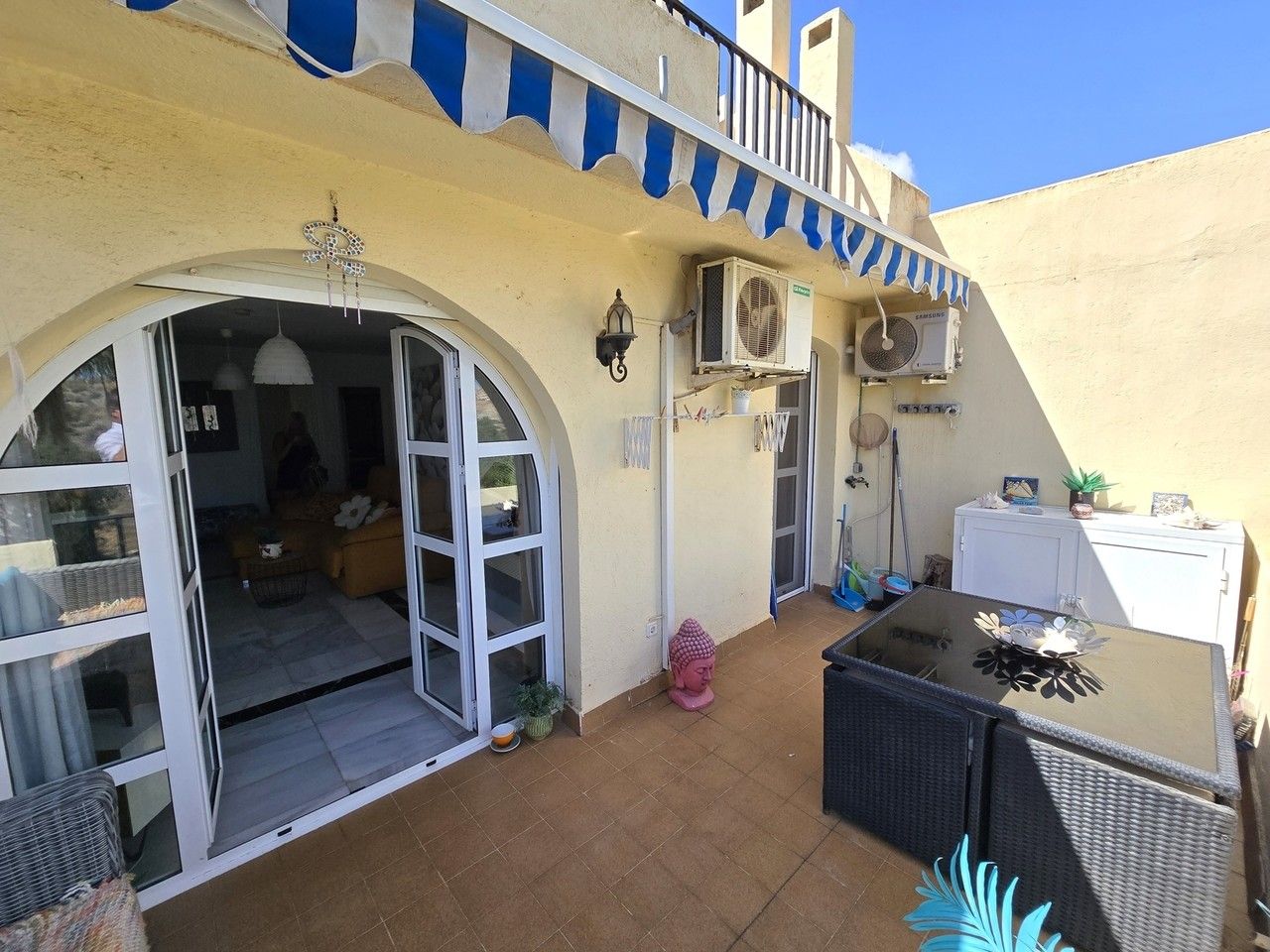 Terrassa de Apartament en venda en Mojácar amb Aire condicionat, Terrassa i Piscina